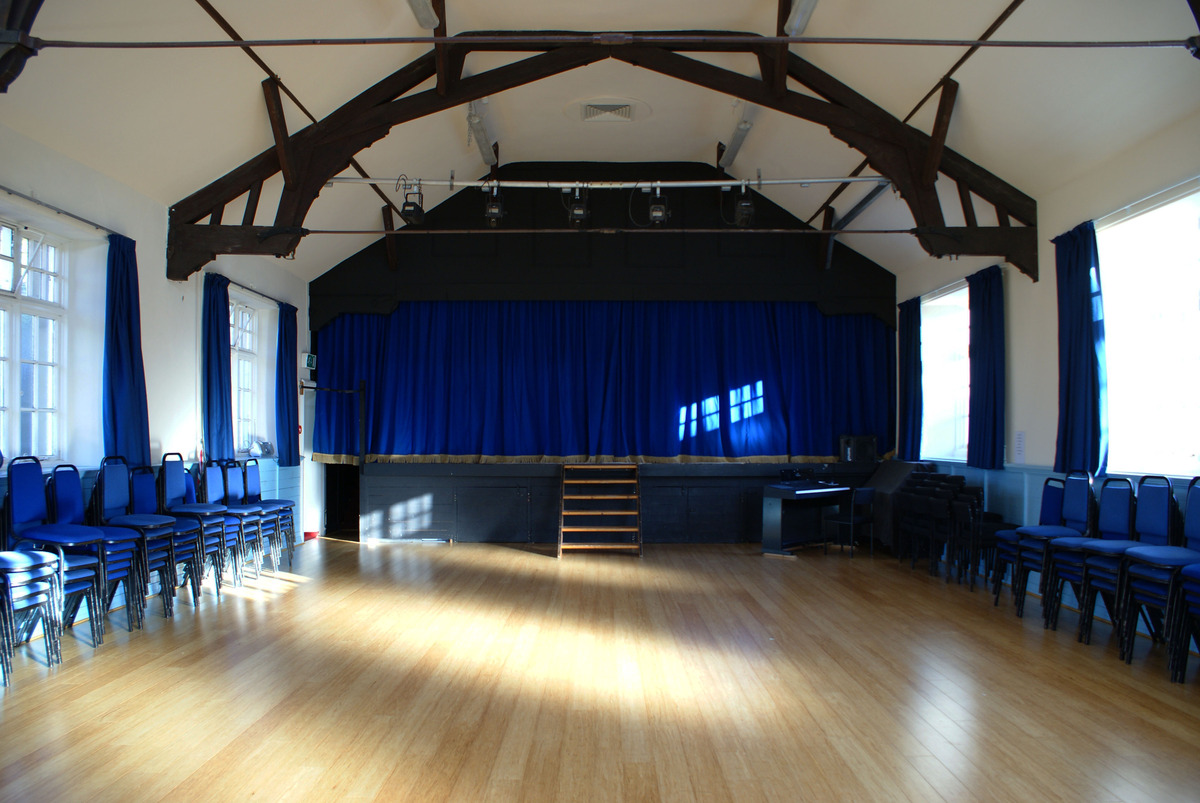 A view of the Main Hall from the entrance